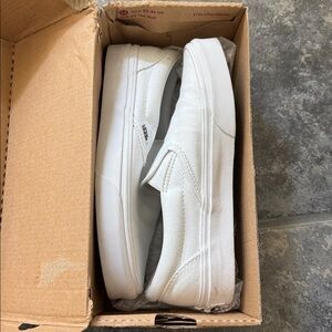 Vans Classic White Slip-On Shoes